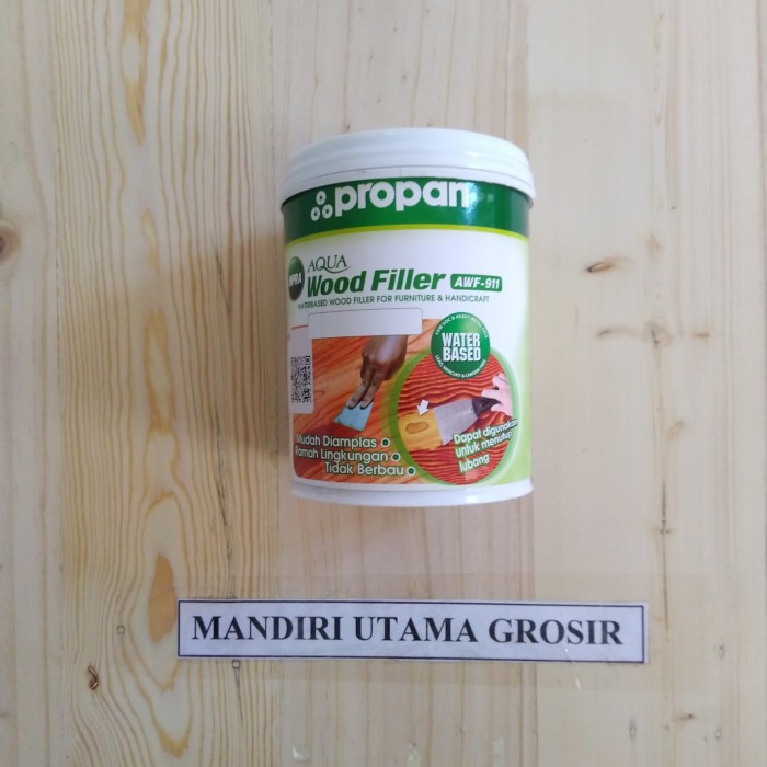 impra aqua wood filler dempul kayu propan waterbased 1kg