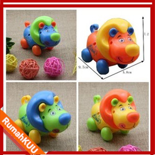 MAINAN ANAK KEPALA SINGA GOYANG