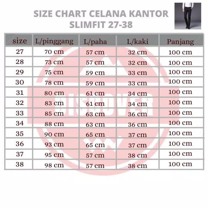 CELANA KANTOR FORMAL PRIA SLIMFIT BAHAN DASAR KAIN WOLL KUALITAS