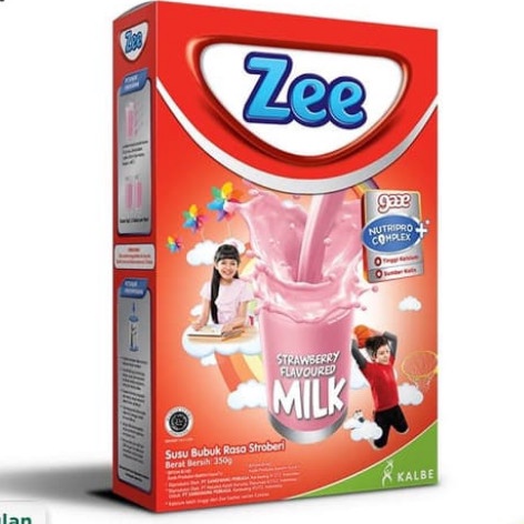 Susu Zee Reguler (4 Varian Rasa), Susu Pertumbuhan dan Otak Untuk Anak Usia 3-12 Tahun