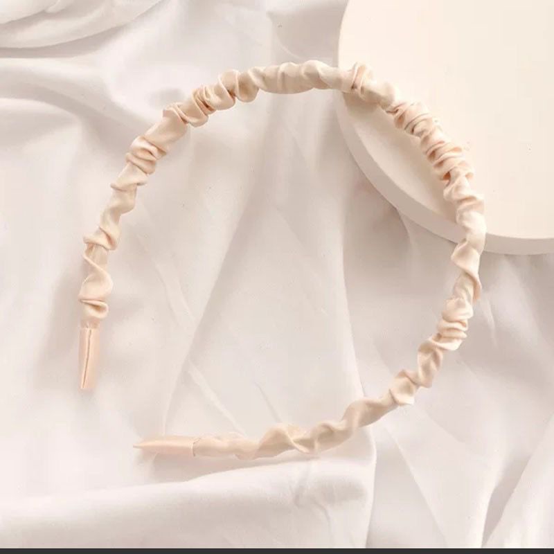 Toko1234. | BANDO korea kerut scrunchie headband warna pastel-Bando Korea KrimMuda
