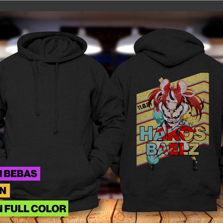 Hoodie Jumper Hololive - HAKOS BAELZ