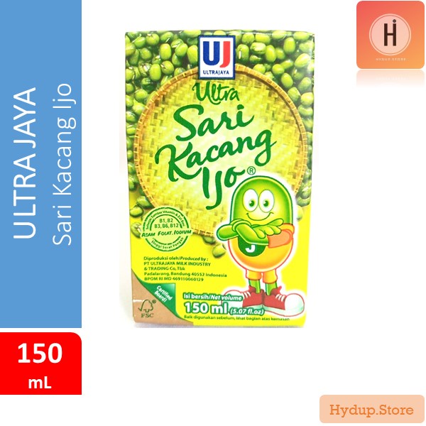 

Ultra Sari Kacang Hijau Siap Minum 150 mL