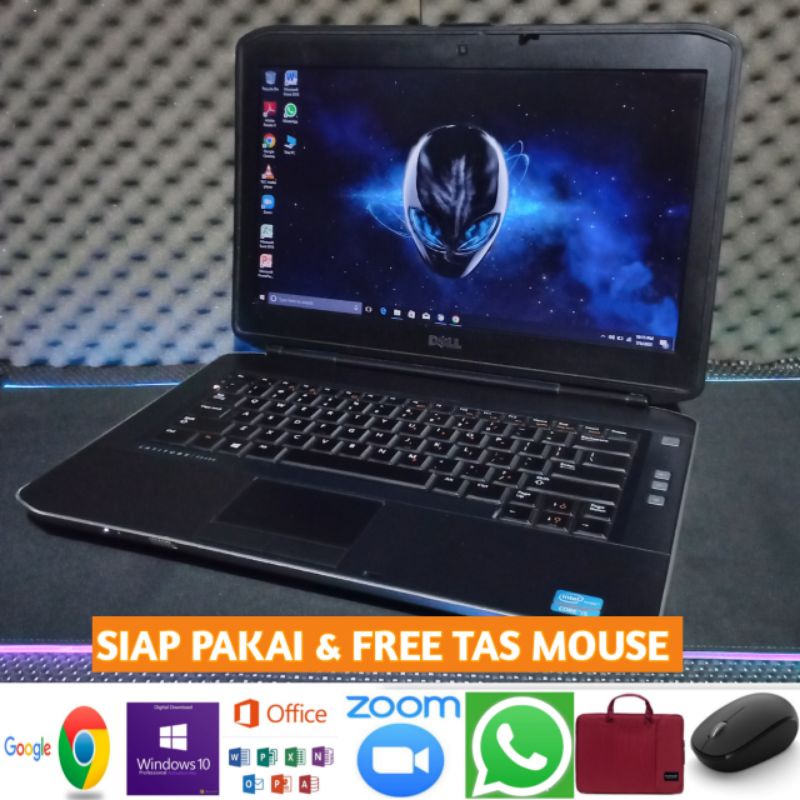 Laptop Dell E5430 Core i5 Gen 3 Ram 8GB /256GB SSD - windows 10 pro siap pakai