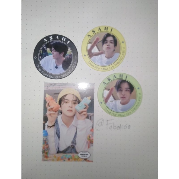 Round pc asahi, pc binder tworld asahi (booked)