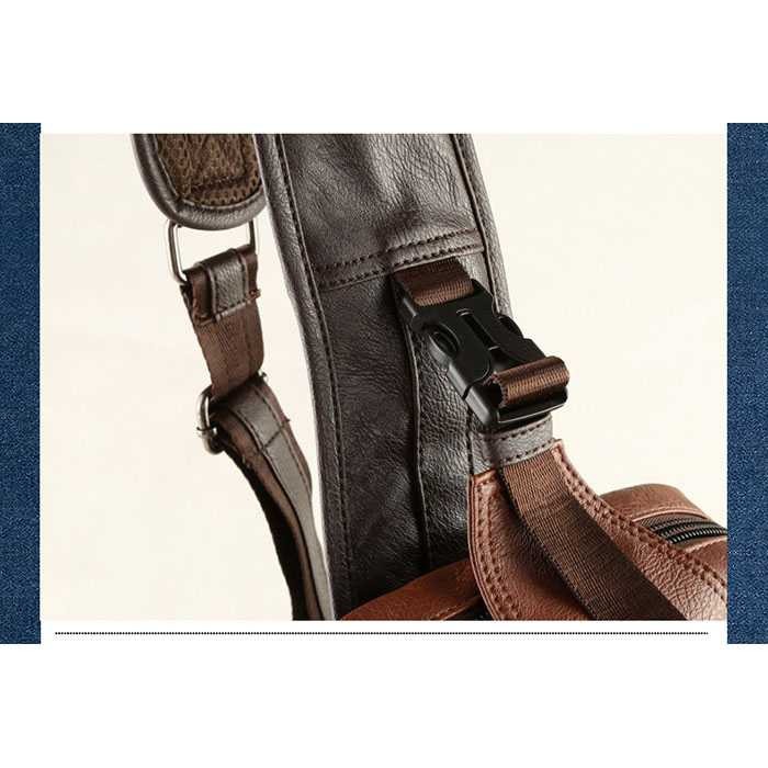 Tas Selempang Crossbody Bag Bahan Kulit Rhodey - K7713