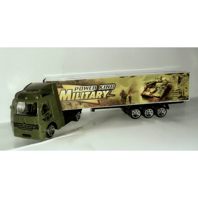 Miniatur Mobil Shimura Container Box Military