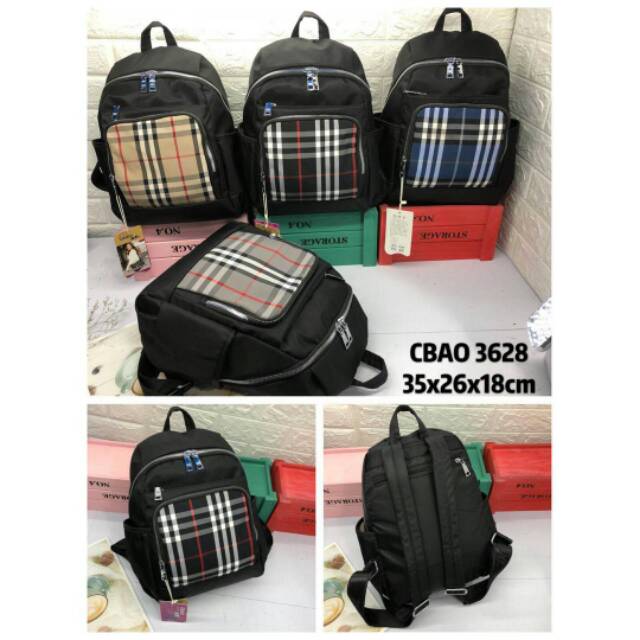 Ransel chibao motif burbery