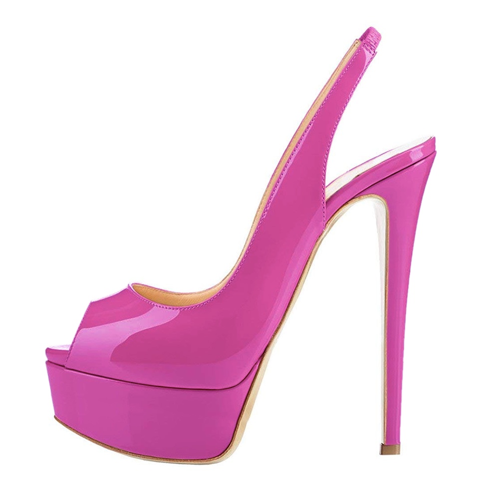 platform sandals heels
