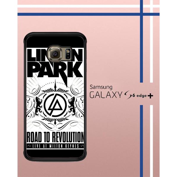 Casing Custom Hardcase Polycarbonate Hp Samsung Galaxy S6 Edge Plus Case Cover Linkin Park