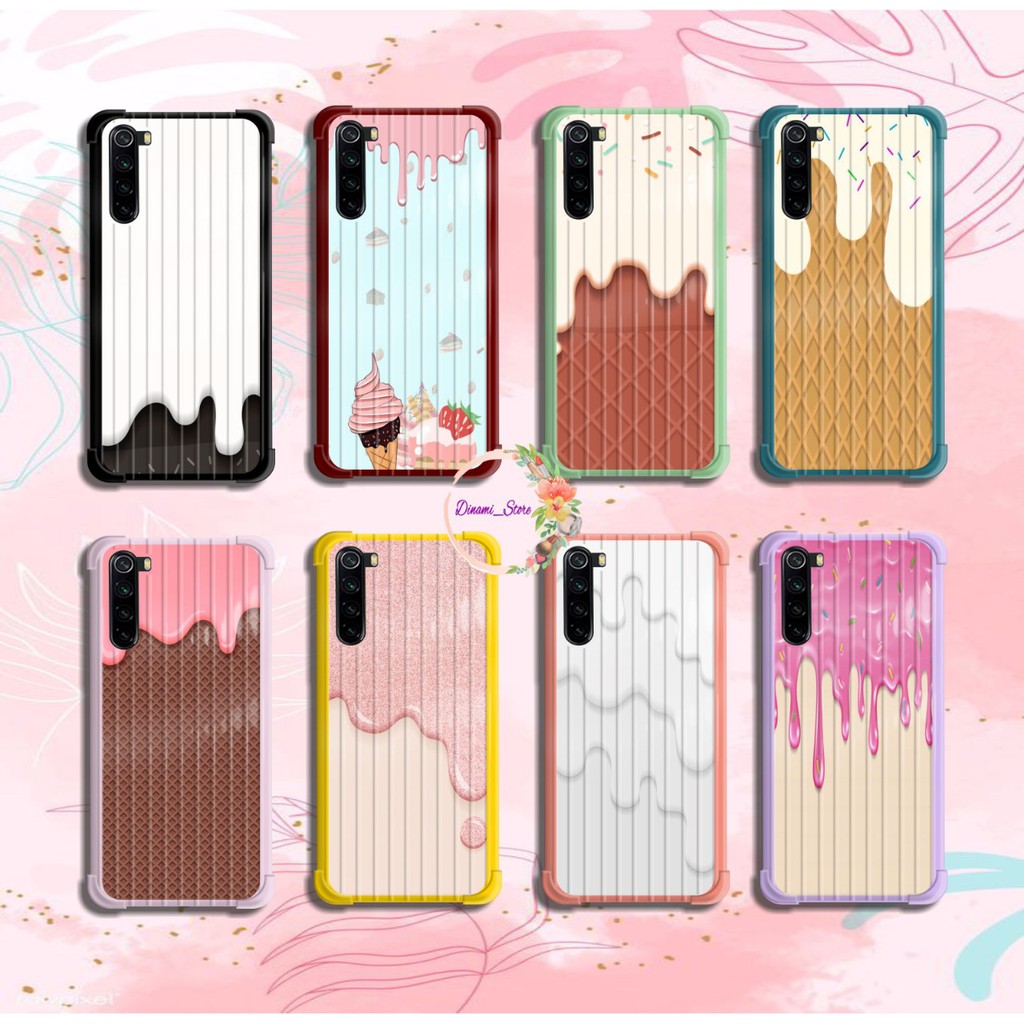 DST1455 softcase Ice cream wallpapers Oppo A3s A1k A5 A9 2020 A7 F9 A5s A31 A52 A92 A37 A53 A83 F1s