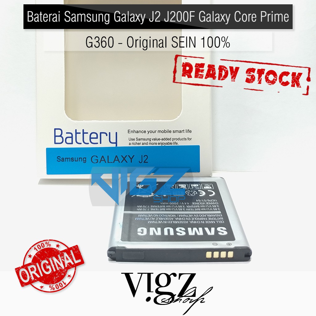 Baterai Samsung Galaxy J2 J200G Galaxy Core Prime G360 Original SEIN 100%