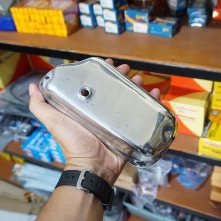 Tutup Karbu Chrome Vespa Px Super Sprint