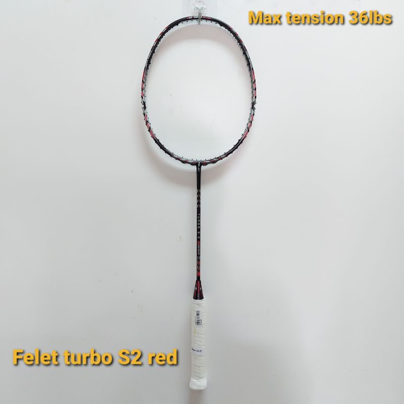 RAKET BADMINTON FELET TURBO S2 RED ORIGINAL