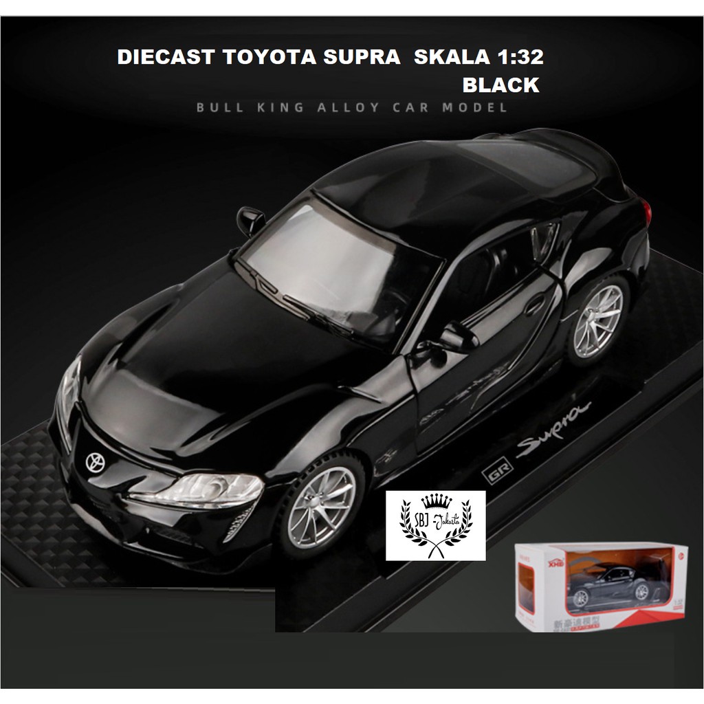 Diecast Miniatur Mobil TOYOTA SUPRA BULLKING METAL SERIES 1:32