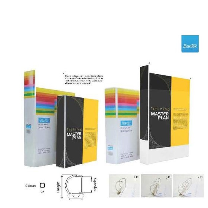 

BANTEX INSERT RING BINDER 5225 UK. A4/2D/52MM(2")-8552