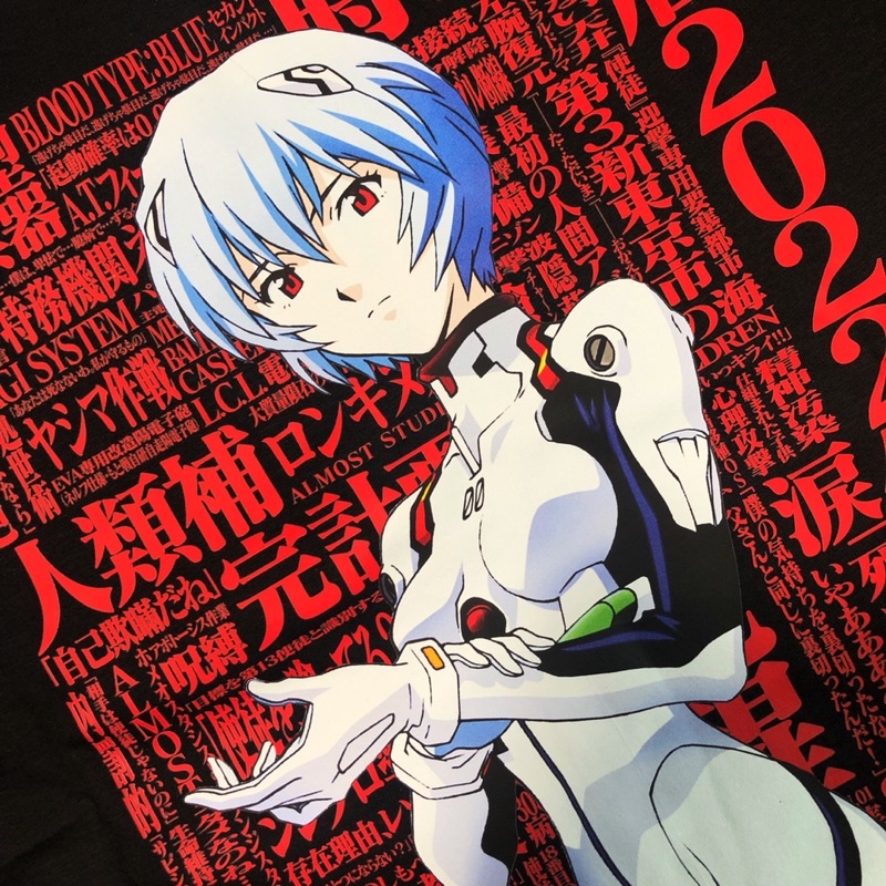 Almost Studio - T-Shirt - Ayanami - Black