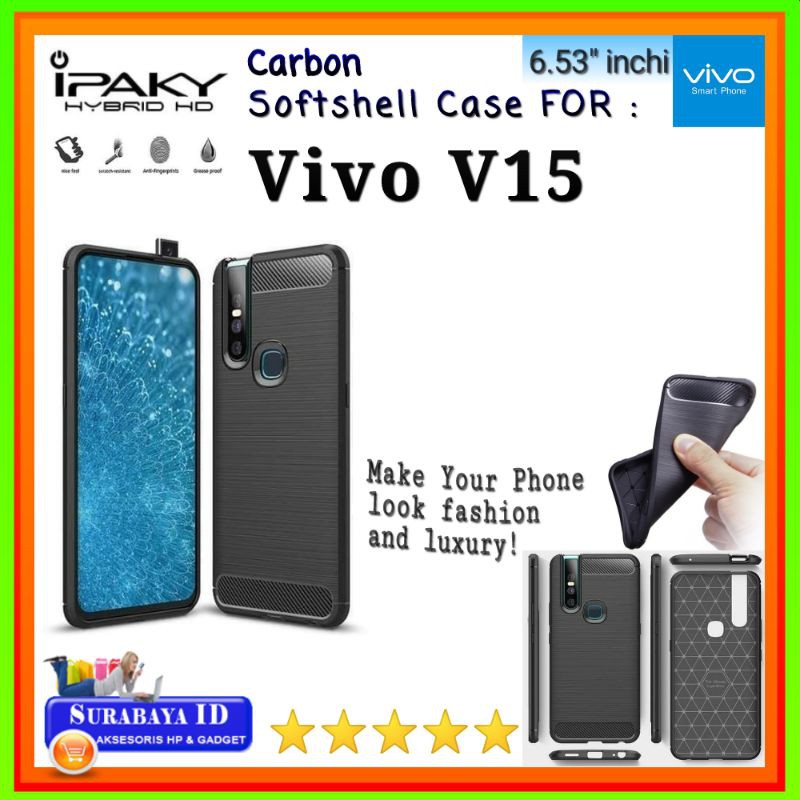 Casing Case iPaky Vivo V15  (6.53"inchi) | Soft Case iPaky Vivo V15