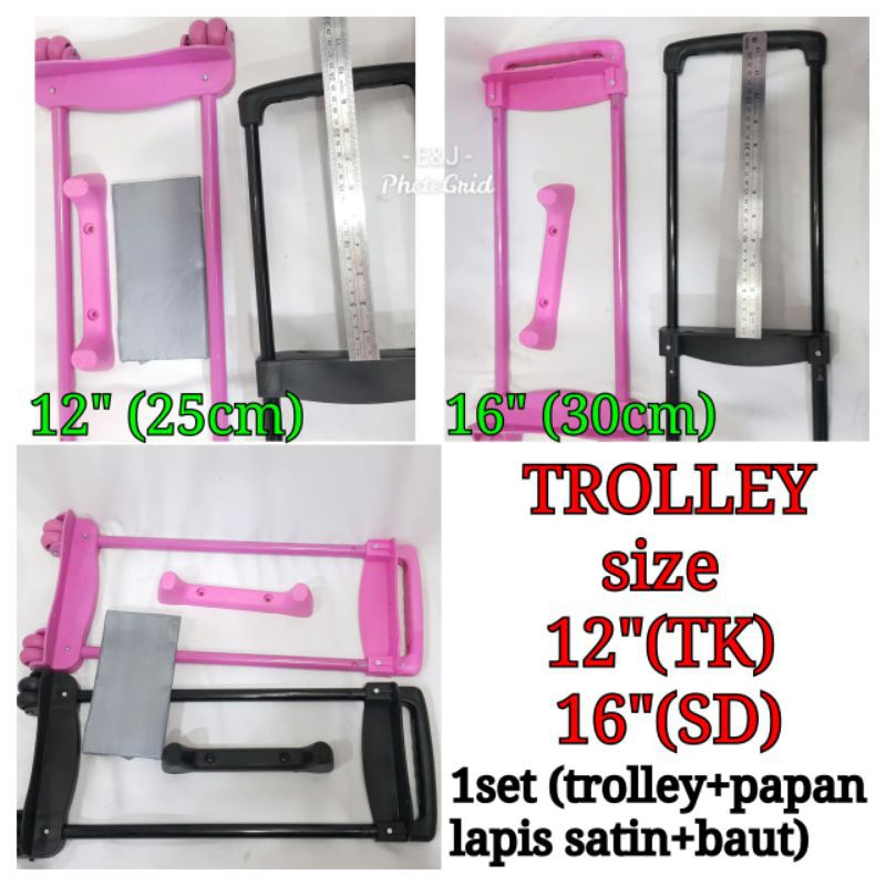 JOYELSY - Troly untuk tas sekolah(Gagang troly buat tas sekolah)