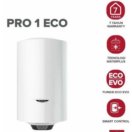 Ariston Water Heater - PRO 1 ECO V 50 Liter 1200 Watt