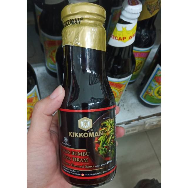 

KIKKOMAN Saus bumbu rasa tiram / oyster sauce 300 gr kikoman