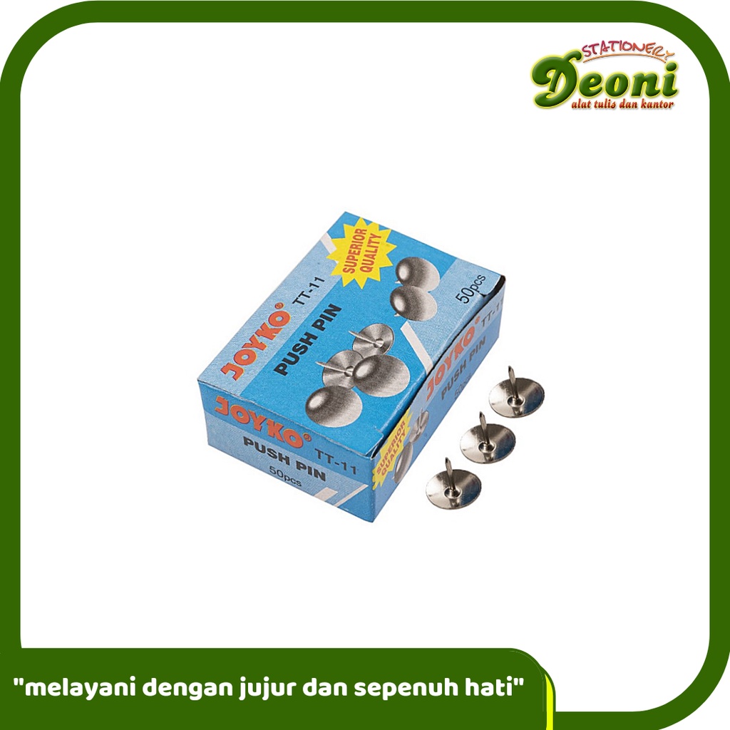 

JOYKO TT-11 Thumb Tacks / Pines / Paku Payung Pin