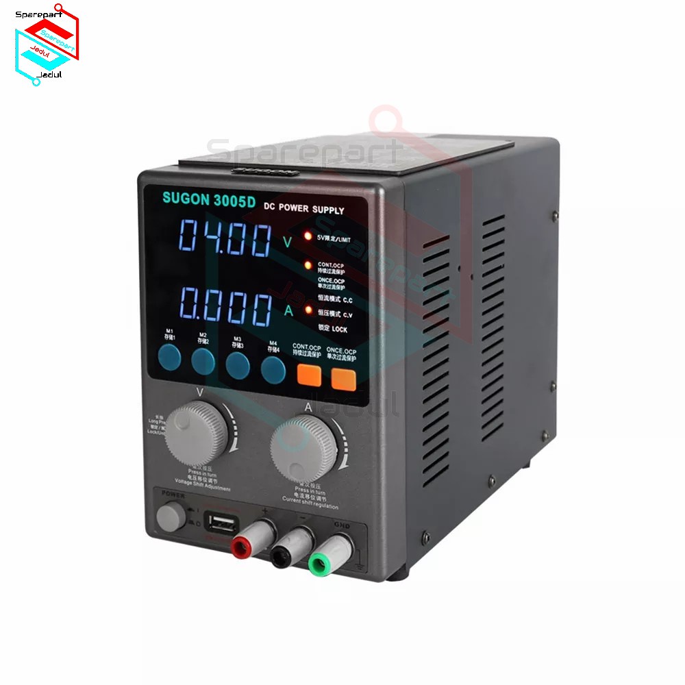 Power Supply Sugon 3005D 30Volt 5Ampere DC Adjustable 3005 Digital 71439