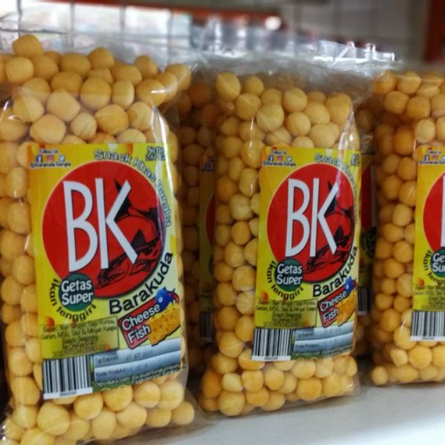 

Getas rasa keju cap BK. Bangka