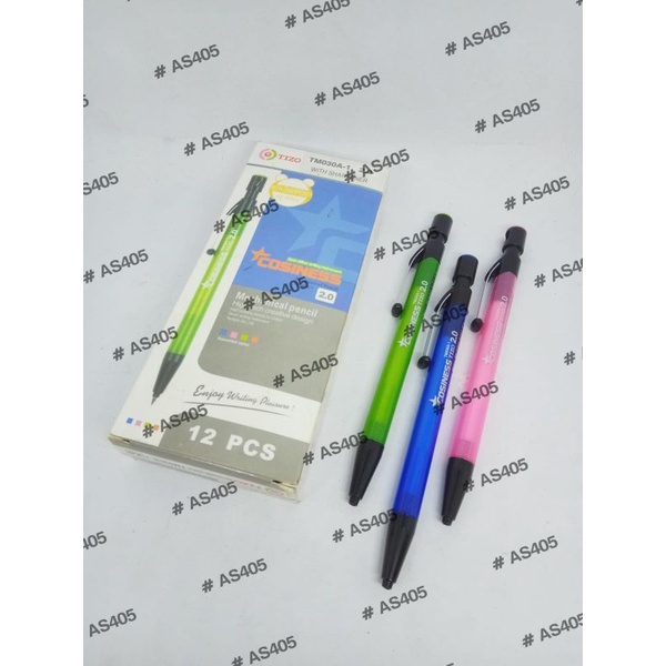 

Pensil Mekanik / Mechanical Pencil TIZO TM-030A (12 pcs)