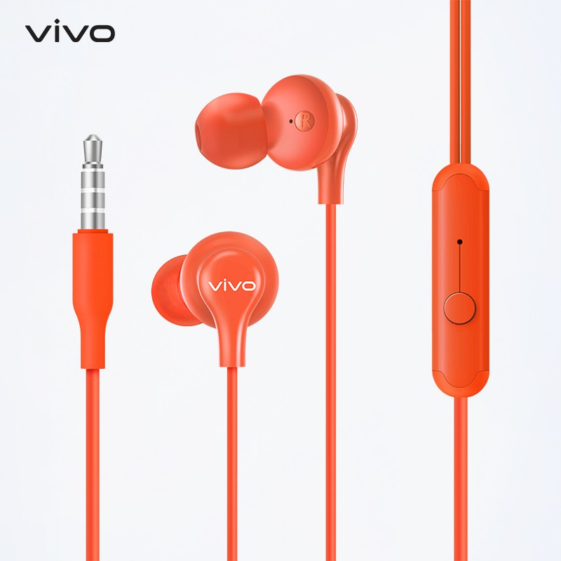 vivo Color Earphone Original [Suara HD Berkualitas, Suara Telpon Jernih] - Garansi Resmi 6 Bulan-8