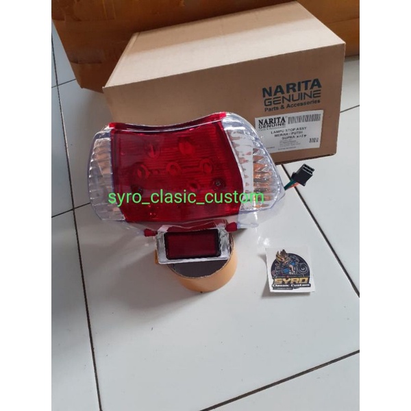 Lampu stoplam Supra x 125 lampu belakang Supra 125