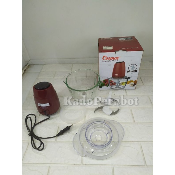 food processor cosmos fp 313 - blender pelumat cosmos FP-313