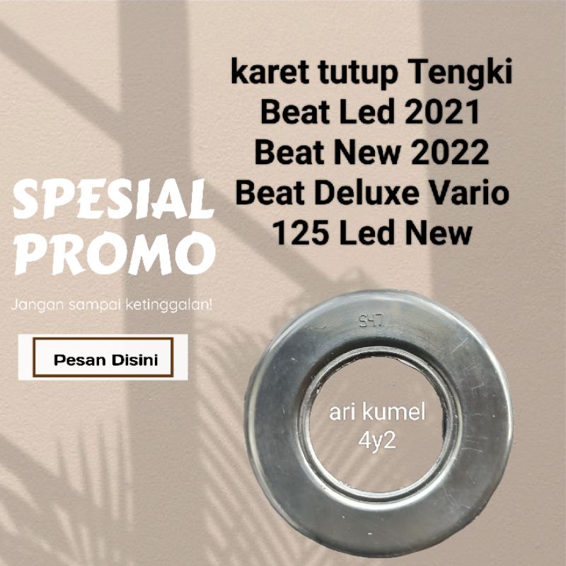 karet tutup Tengki Beat Led 2021 Beat New 2022 Beat Deluxe Vario 125 Led New