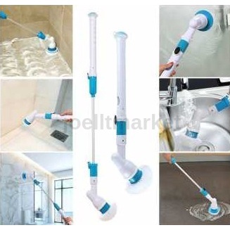 Sikat elektrik kamar mandi lantai sikat toilet wc gagang panjang serbaguna