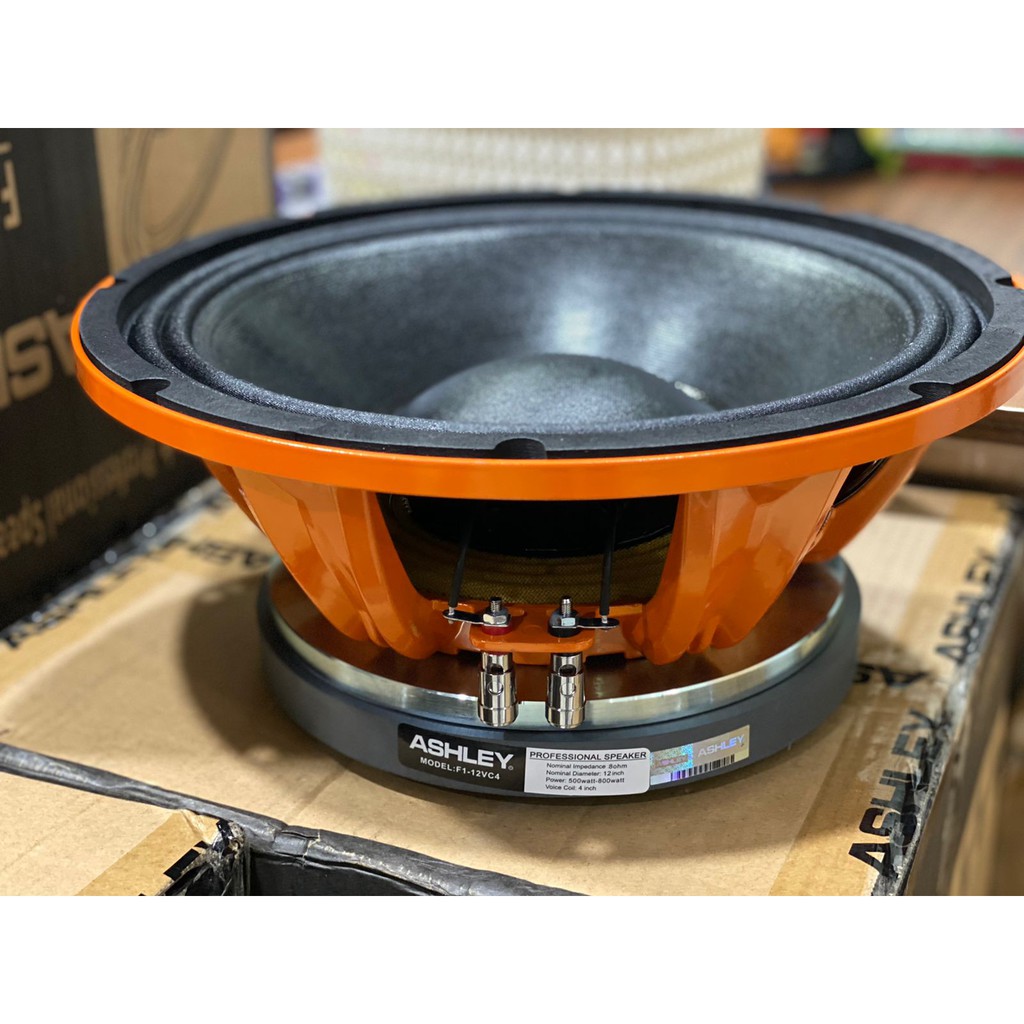 Speaker Component 12 Inch Ashley F1 12Vc4 Original voice coil 4 in