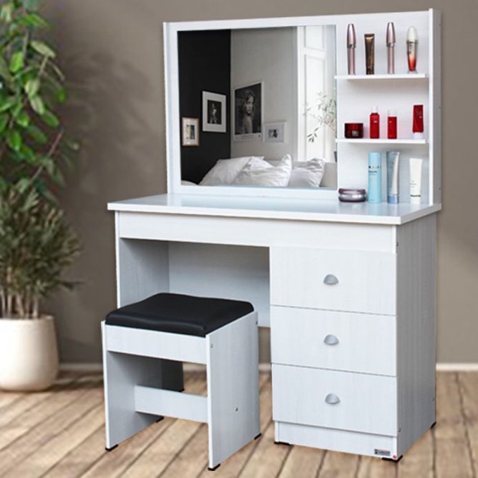 MEJA RIAS MINIMLIS MEJA MAKE UP MEJA PENGANTIN MEJA KOSMETIK MEJA BEDAK DRESING TABLE  MR 526. MR 01