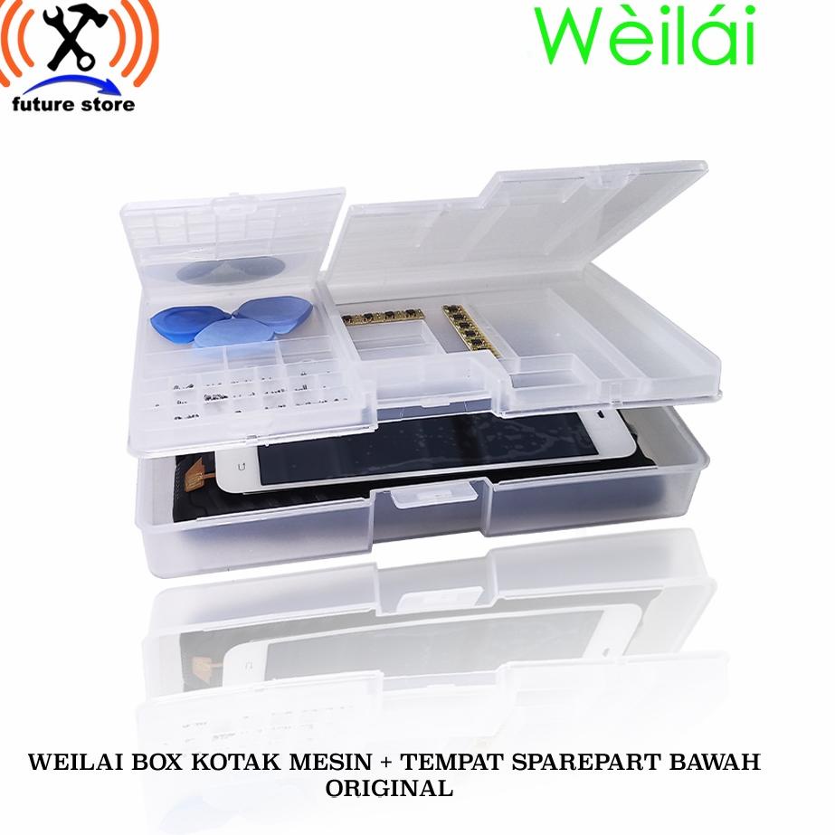 Super Star weilai box kotak mesin plus tempat  sparepart bawah original