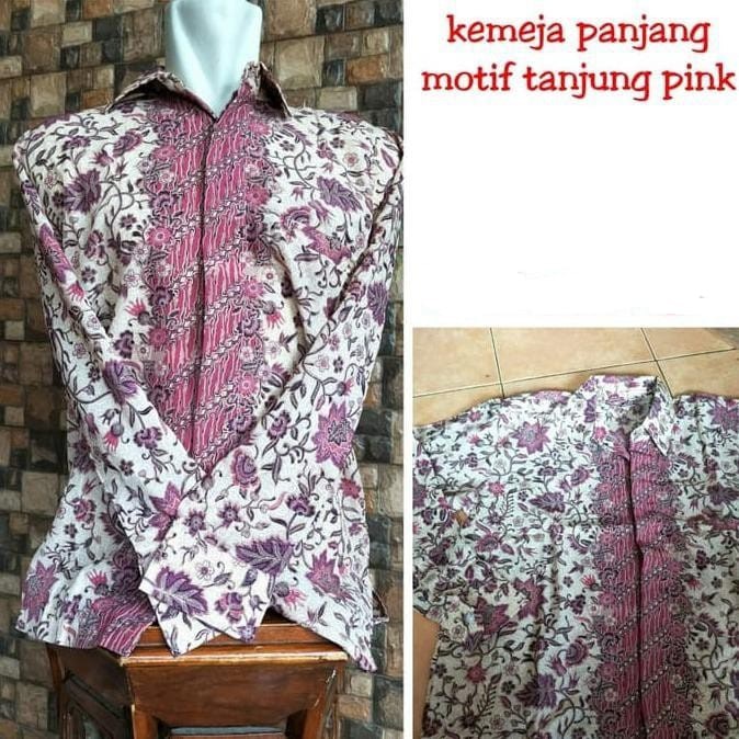 Kemeja Batik Pria Motif Tanjung