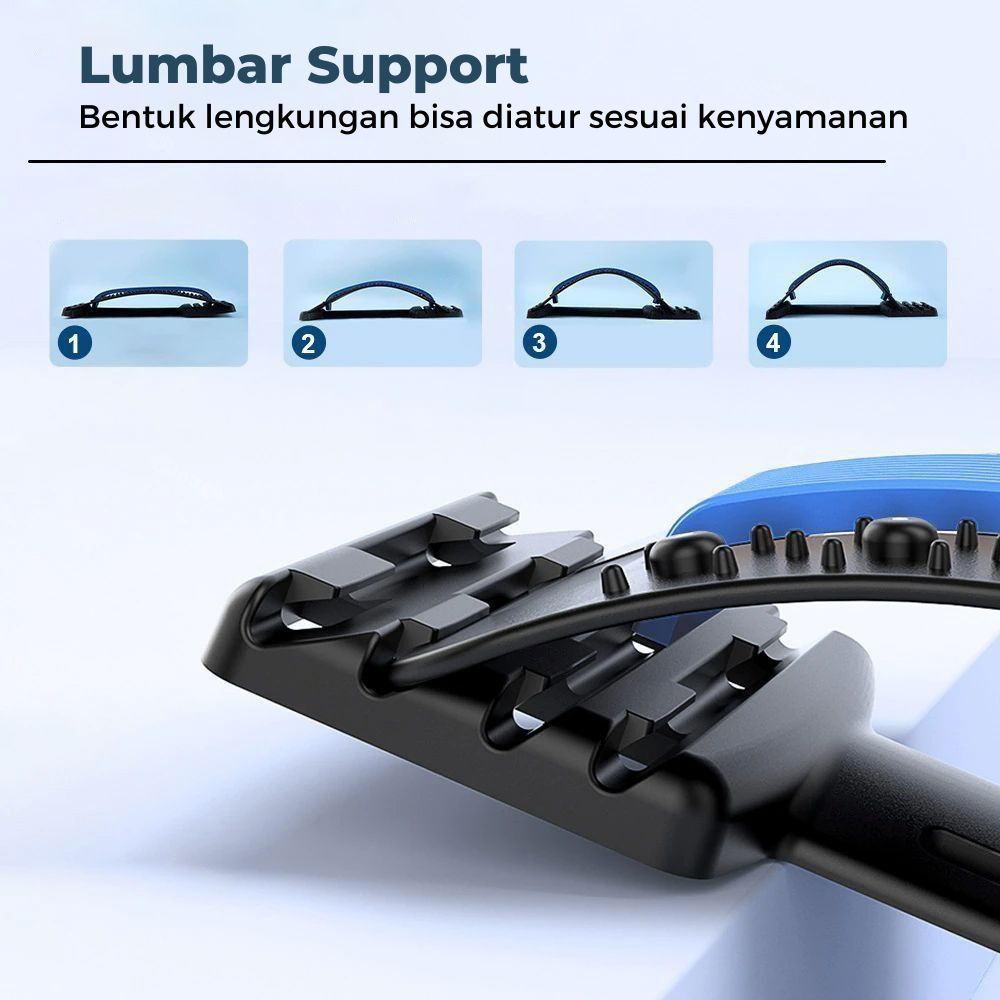 MARKETBIX Amkee Sandaran Lumbar Spinal Support Alat Terapi Sakit Pinggang