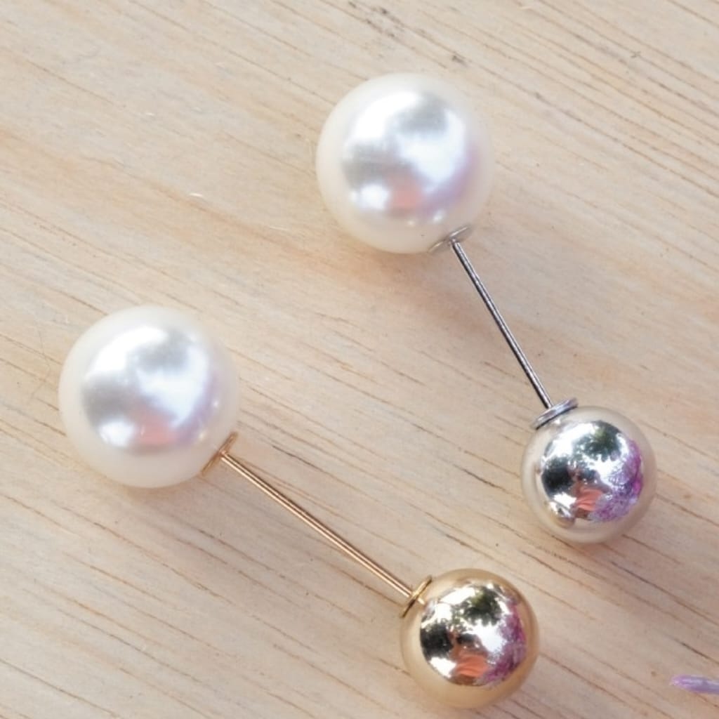 BROSS TUSUK MUTIARA PUTIH PIN TUSUK HIJAB HIASAN KERUDUNG MURAH