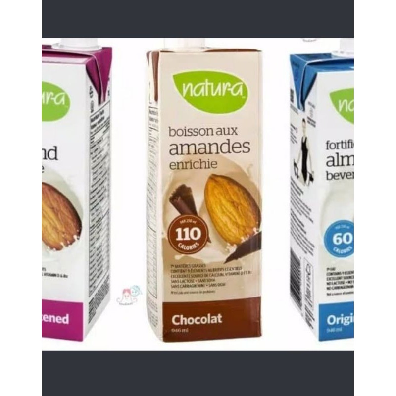 

Natura Almond Milk chocolate coklat cokelat susu 1ltr