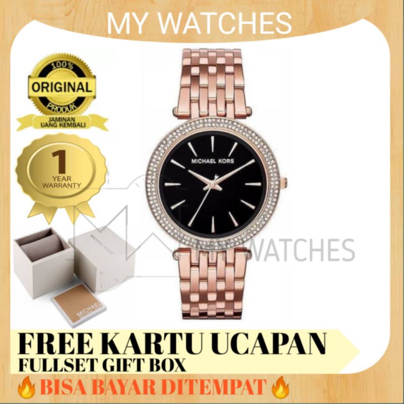 MICHAEL KORS MK3402 ORIGINAL | JAM TANGAN WANITA MICHAEL KORS MK3402 ORIGINAL