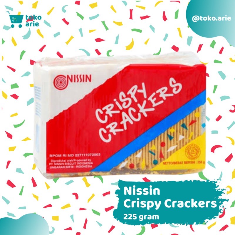 

KUE KERING NISSIN CRISPY CRACKERS 225 gram