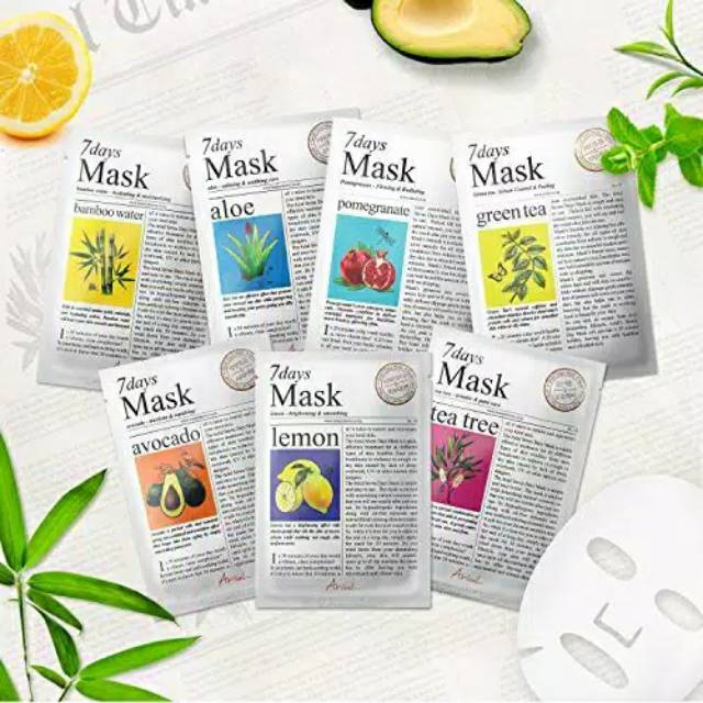 Ariul 7days sheet mask ori BPOM