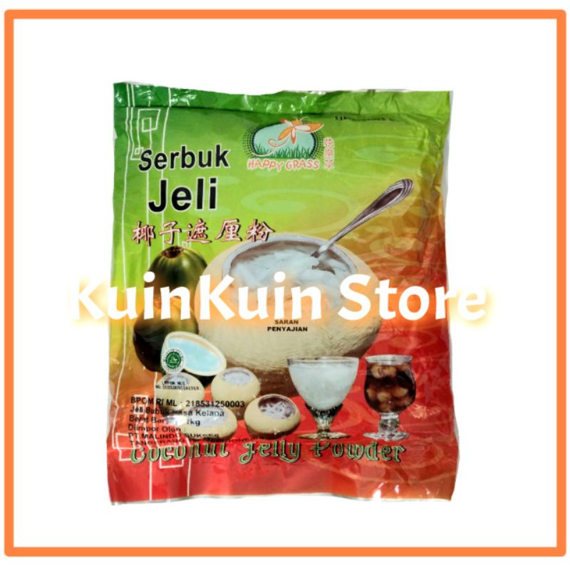 Jual Serbuk Jelly Kelapa 1Kg / Coconut Jelly Powder 1Kg / Happy Grass