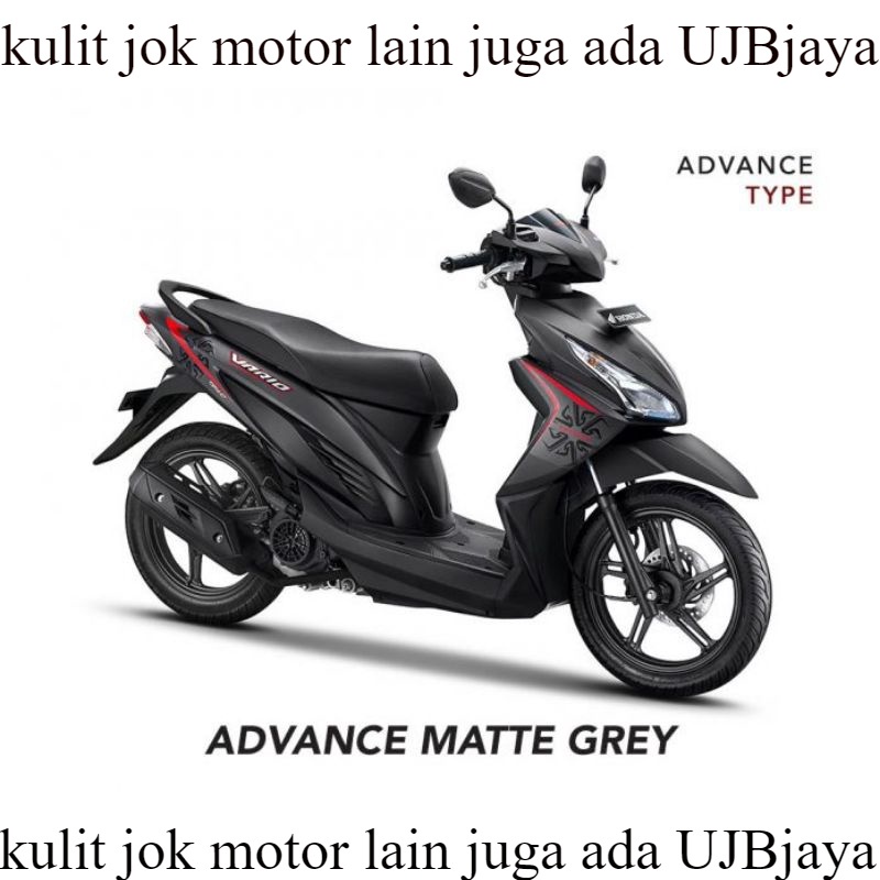 Kulit Jok Motor  Vario 110 Fi / Vario 110 Esp Standar / Bahan Ori Sarung Jok Motor  Vario 110 Fi / V