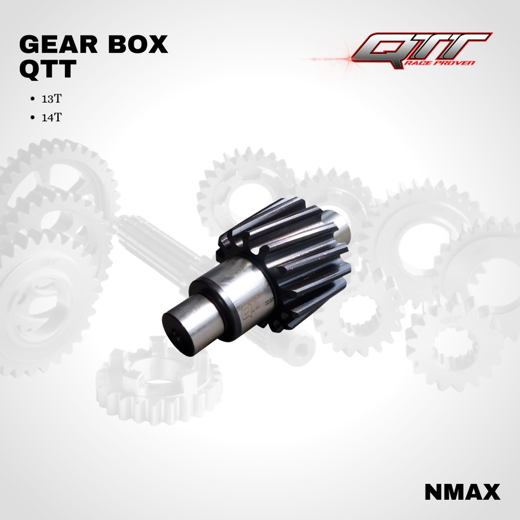 Gear Box RASIO QTT Nmax Lexi (OPTION)