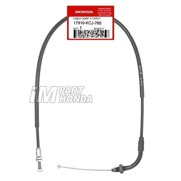 17910-KCJ-760 Kabel Gas A Atas Tiger Lama Lawas 2000