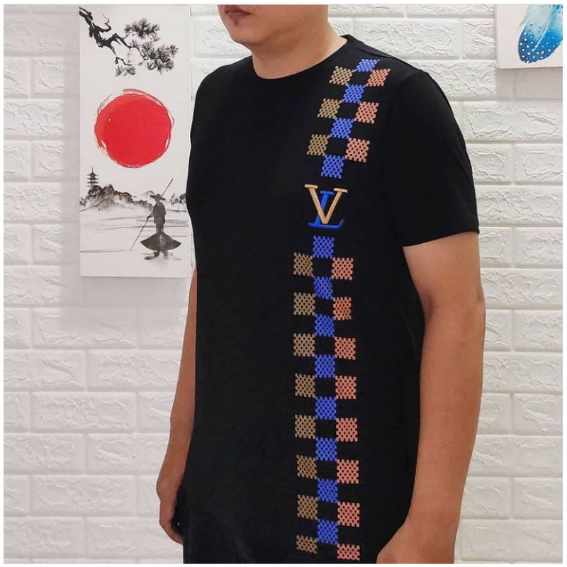 kaos atasan pria fashion LV import premium Quality