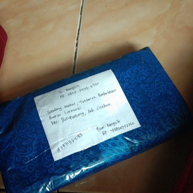 Batik Ranti | Maura Couple - Sania Ruffle Batik Couple Ori Ndoro Jowi Dnt